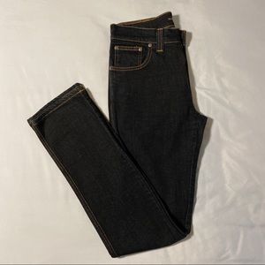 Skinny Dark Denim Wash Nudie Jeans